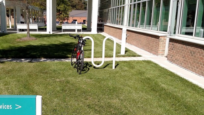 Bike Rack at PWC Development Services Bld